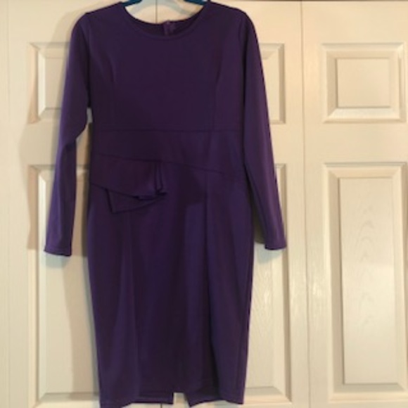 Dresses & Skirts - Purple Longsleeve Dress